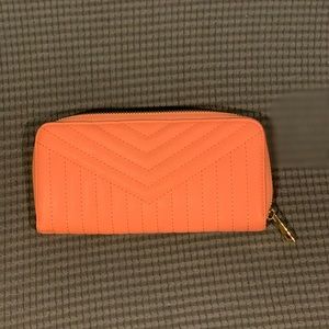 Coral/Pink Target Wallet